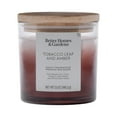 thumbnail image 5 of (4 pack) Better Homes and Gardens Tobacco Leaf and Amber Scented 2-Wick Ombre Jar Candle 12oz., 5 of 11