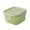 Green, variant on 4 PCS BPA-Free Plastic Containers with Lids, 2.56" Small Food Storage Containers with Clamping, Meal Prep Container Reusable, Square Freezer Storage Jar Sauce Condiment Cup Container - Color 3