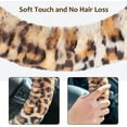 thumbnail image 4 of chalian-Fluffy Car Steering Wheel Cover, Universal Fuzzy Wheel Cover14 1/2-15 & Handbrake Cover & Gear Shift Cover Set,Anti-Slip Leopard Warm Fur Vehicle Wheel Protector Car Accessories for Men Women, 4 of 14