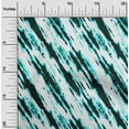 thumbnail image 2 of oneOone Polyester Lycra Turquoise Blue Fabric Tie Dye Craft Projects Decor Fabric Printed By The Yard 56 Inch Wide, 2 of 5