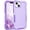 Purple, variant on for iPhone 14 Case, [Shockproof] [Anti-Dust] [Heavy Duty Military Protection] Protective Anti Scratch Dual Layer Tough Rugged Hybrid Bumper Phone Case Cover for iPhone 14, Blue