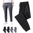 thumbnail image 1 of Comfysfit Stretchactive - Pantalones ultraelásticos de secado rápido para mujer, pantalones unisex Easeflexor de ajuste cómodo para mujeres y hombres, 1 of 7