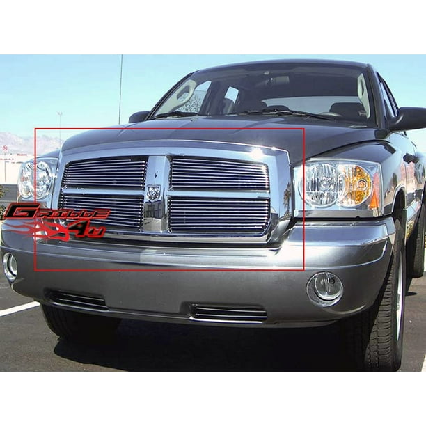 APS Compatible with 20052007 Dodge Dakota Main Upper Aluminum Chrome