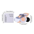 thumbnail image 2 of Kokovifyves Purple Long Wear Concealing Cushion Refill Included Oil Control Coverage Cream Base Makeup Long Lasting Matte Finish for Oily, 2 of 3