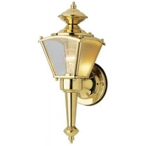 Westinghouse 1 lights Polished Brass Outdoor Wall Lantern