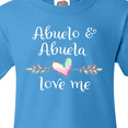 thumbnail image 4 of Inktastic Abuelo and Abuela Love Me- Heart Grandchild Youth T-Shirt, 4 of 5