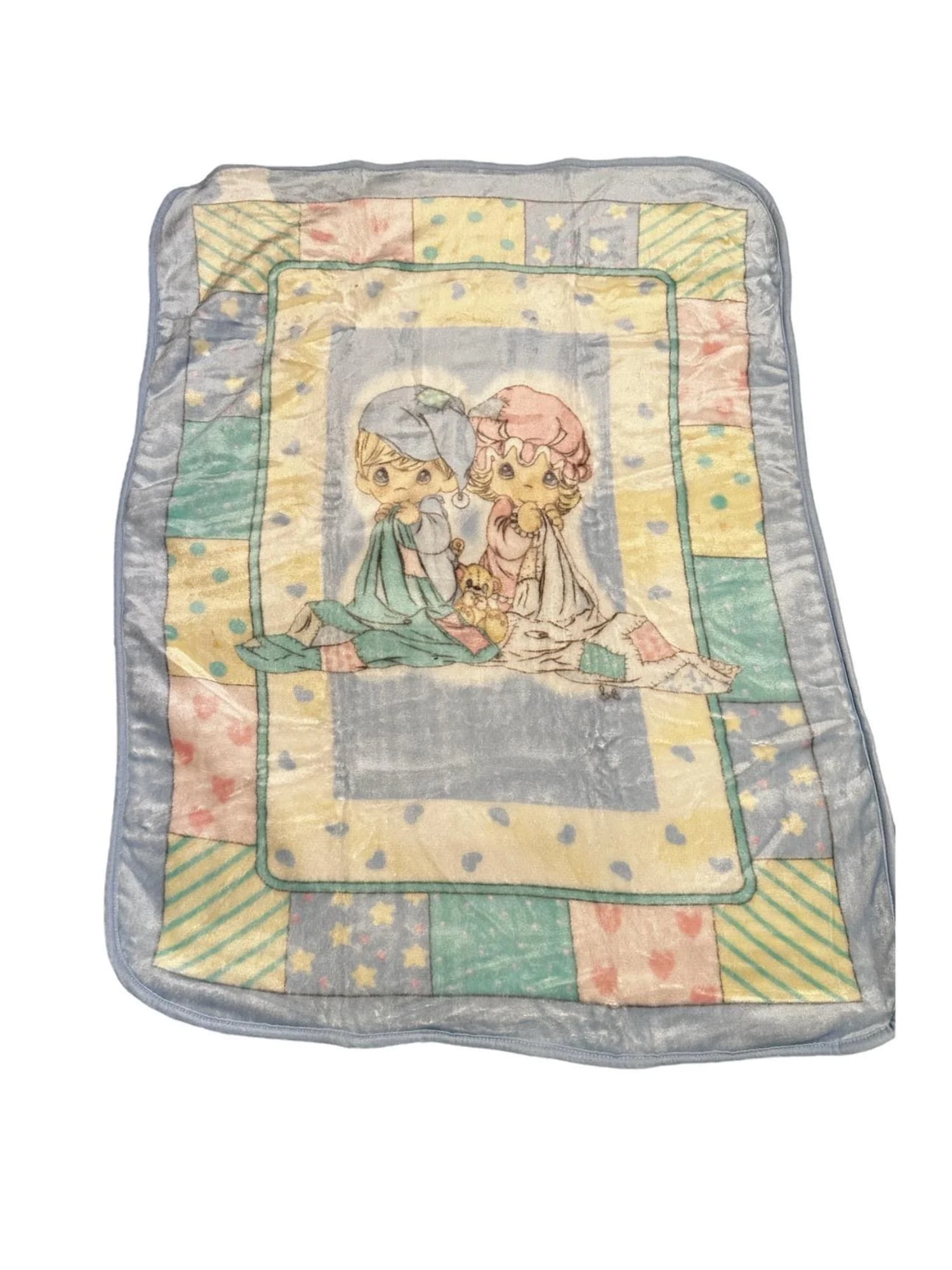 Deluxe Precious Moments Sweet Dream Plush Blanket Walmart