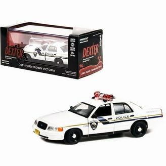 2011 Ford Crown Victoria Police Interceptor Black and White 