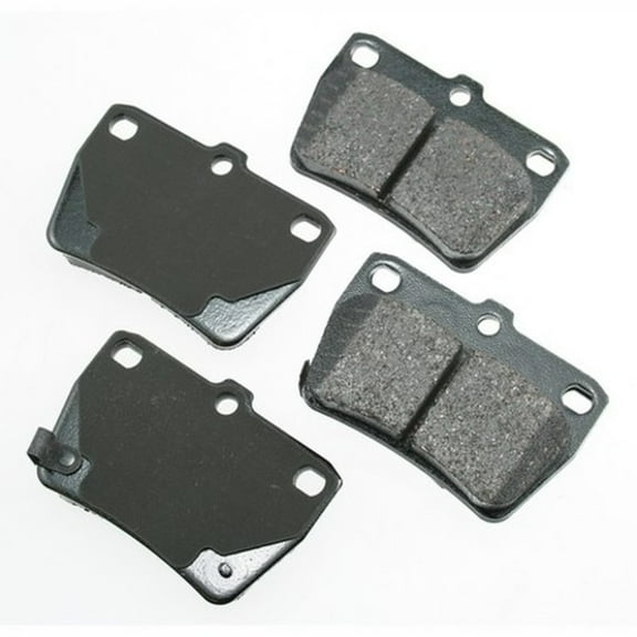 Akebono PRO-ACT Ultra-Premium Brake Pad Set, Ceramic Fits select: 2004-2005 TOYOTA RAV4