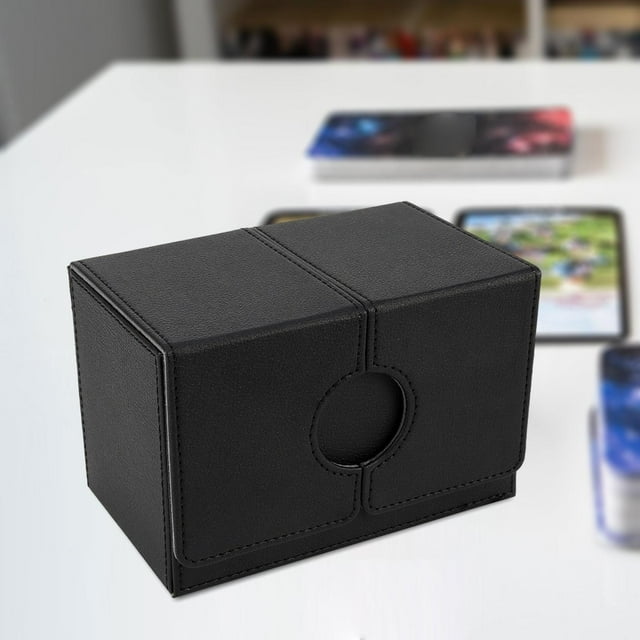 Caja de almacenamiento CUTICAT para cartas coleccionables negro