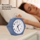 thumbnail image 4 of Reloj Despertador, Caja De Metal Poligonal, Reloj Pequeño, Lindo Y Silencioso Para La Oficina Y El Hogar, 4 of 7