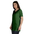 thumbnail image 4 of Inkmeso Plain Basic Tshirt Long Length Tee Short Sleeve Workout Top For Women, 4 of 9