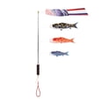 thumbnail image 2 of Carpa japonesa Windsock Streamer Kite Colorful Windsock Carp Wind Sock Flag Regalo C kusrkot Bandera colgante, 2 of 8