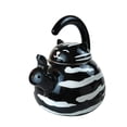 thumbnail image 3 of Cute Black Cat Decor Tea Kettle - Enamel on Steel Stovetop Pot, 2.1 Quart Capacity, 3 of 4