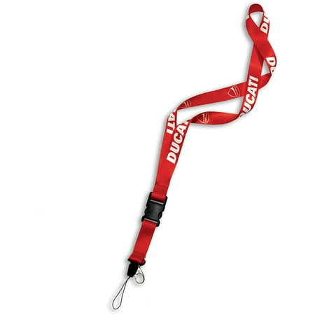 Security Pass Holder - Ducati Pit Pass Holder Key Chain With Metal Clasp 987694141