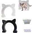 thumbnail image 1 of 2021 Cat Corridor Interior Pet Door，Cat Door Interior Cat Door Easy to Follow Instructions Cat Corridor Door Tunnel for Cat Two-Way Access Controllable Pet Door (White), 1 of 7