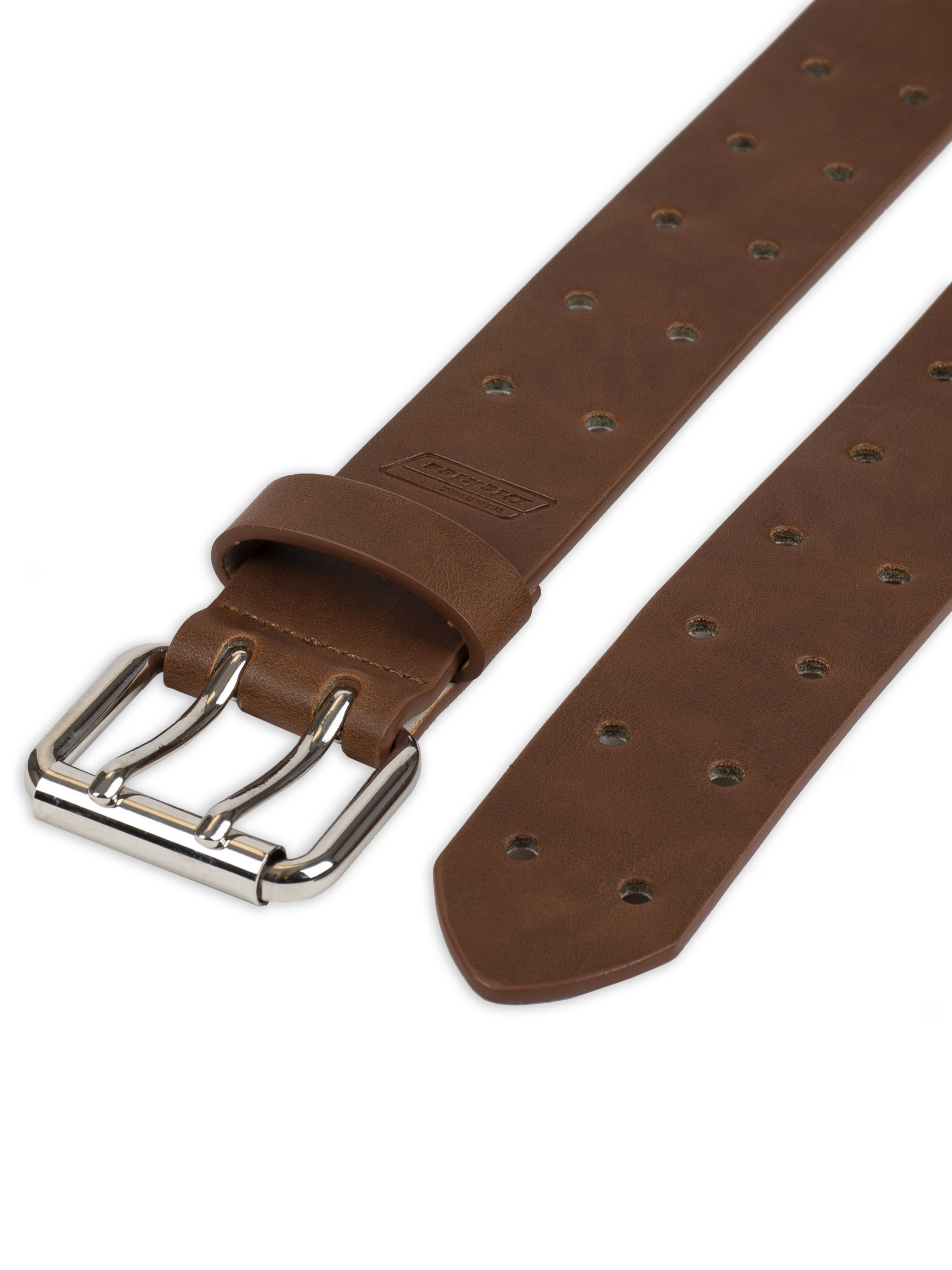 Genuine Dickies Women's Double Prong Perforated Casual Belt