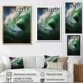 thumbnail image 4 of Designart "Majestic Waves by the Coast II" Nautical & Beach Floater Framed Canvas Wall Art, 4 of 7