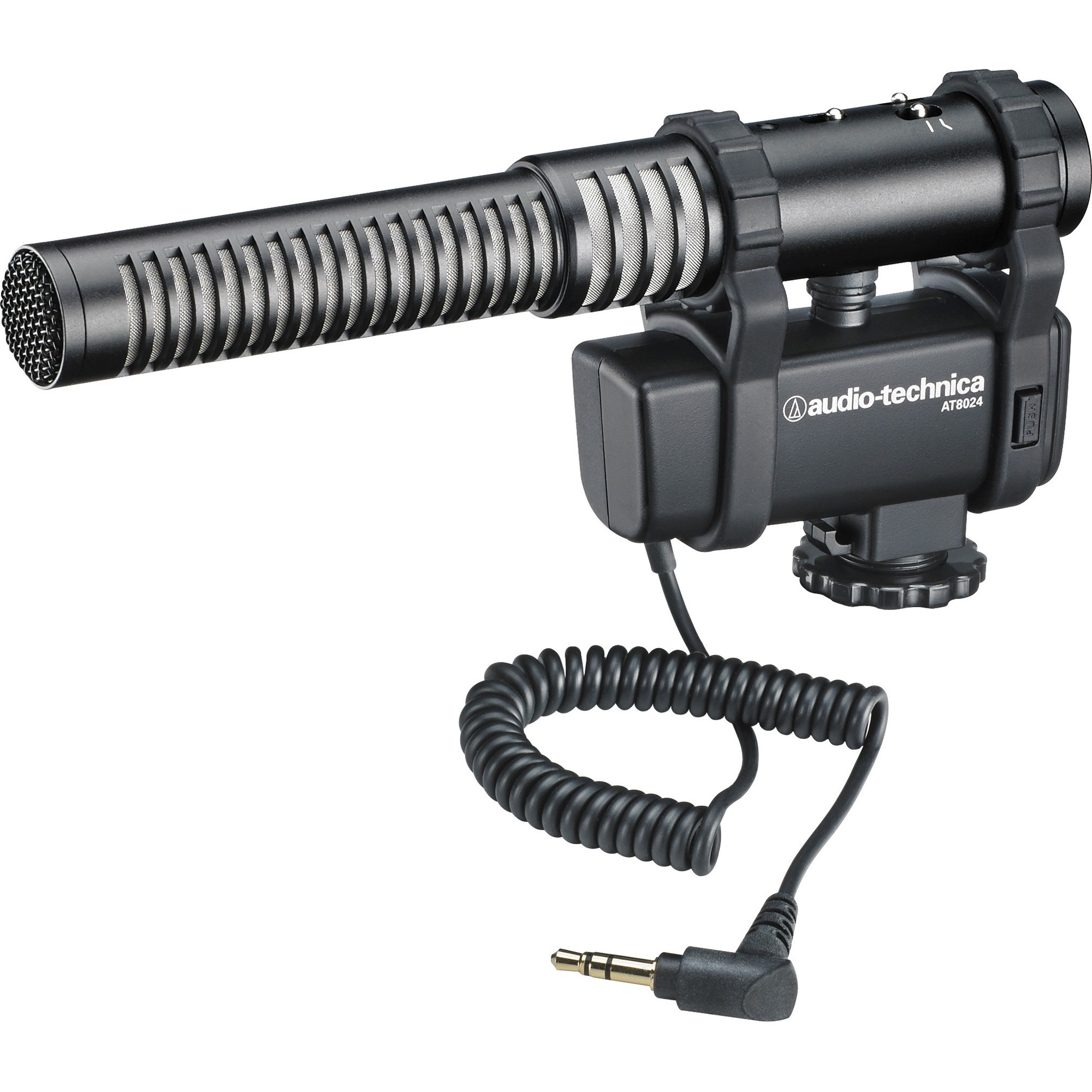 Audio-Technica AT8024 Stereo/Mono Camera-Mount Condenser Microphone