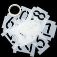 thumbnail image 6 of Tineasur White Interlocking Design Curb Stencils Kit for DIY Crafting Projects, 6 of 8