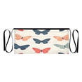 thumbnail image 7 of Yayeee Waist Apron with Pockets for Cooking Waterproof Half Server Aprons, Orange Butterflies, 7 of 7