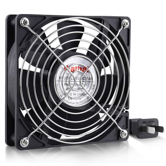 Ventilador de escape de refrigeración Wathai EC 120 mm x 25 mm