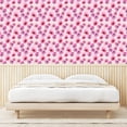 thumbnail image 3 of Ambesonne Floral Peel & Stick Wallpaper for Home, Watercolor Poppy Flowers, 13"x72", Blush Violet Pale Fuchsia, 3 of 5