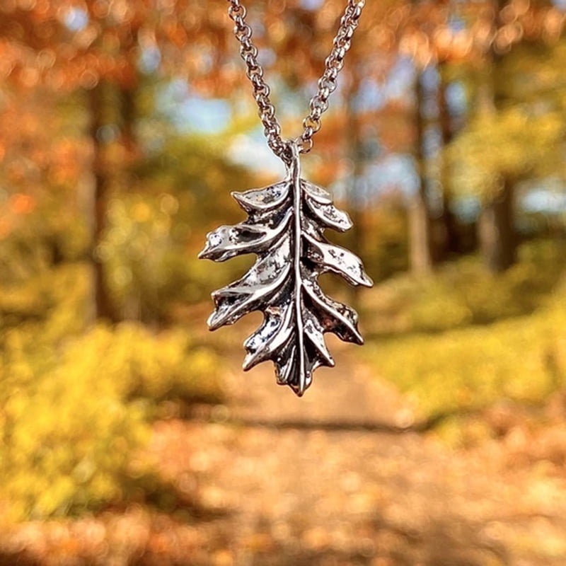 Cute Christmas Pine Tree Necklace Cone Acorn Oak Cedar Tree with Stars  Pendant Stainless Steel Plant Mushroom Minimalist Jewelry - AliExpress