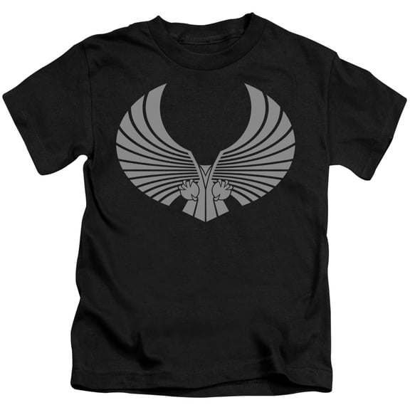 Star Trek Romulan Logo Youth 18/1 T-Shirt Black