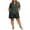 #01 Army Green 【Mix & Rotate: Stock Up On All-Season Soft Loungewear】, variant on Plus Size Women's Plus Size 2 Piece Pajama Sets, V-Neck Short Sleeve Top & Drawstring Pocket Elastic Shorts, Oversized Solid Casual Home Outfit | TruHer,Army Green 2XL