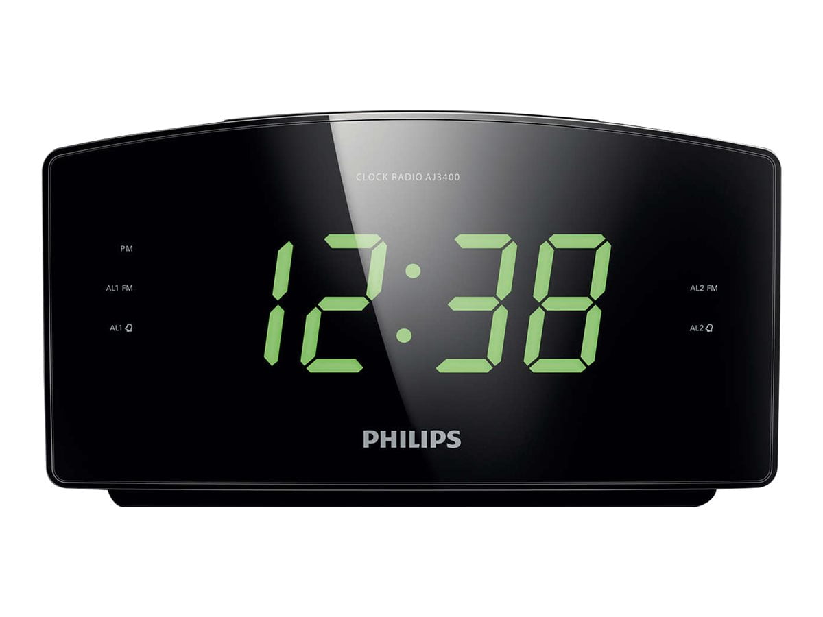 Philips Big Display Clock Radio