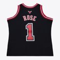 thumbnail image 2 of Men's Mitchell & Ness Derrick Rose Black Chicago Bulls 2010-11 Swingman Jersey, 2 of 6