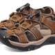 thumbnail image 2 of Sandalias de verano Zapatos de playa transpirables para hombre, suministros para exteriores para senderismo (marrón oscuro 43), 2 of 3