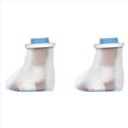 thumbnail image 1 of 2X Waterproof Foot Cover for Shower Adult, Foot Cast Covers with Non-Slip Padding Bottom, Watertight Foot Cast Protector,2 x Cast Cover, 1 of 8