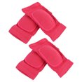 thumbnail image 1 of Knee Sleeves High Elastic Breathable Protector Pads for Ice Hockey Running Rose Red, 1 of 7