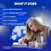 (2 Pack) Nerve Flow – Daily Support Formula with a Balanced Blend for Nerve Health, Comfort, and Function | NerveFlow Easy-to-Swallow Pills for Daily Nerve Support (120 Capsules)