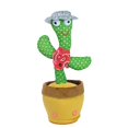 thumbnail image 1 of Danza Hada Cactus escultura de arena juguete de peluche eléctrico para niños diciendo discurso canto brillante en decoración del hogar Mini modelo, 1 of 5