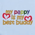 thumbnail image 2 of CafePress - Pappy Is My Best Buddy Infant Bodysuit - Baby Light Bodysuit, Size Newborn - 24 Months, 2 of 4