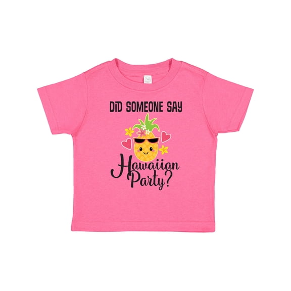 Inktastic Hawaiian Party Pineapple Girls Toddler T-Shirt