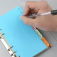 thumbnail image 5 of HOOWIFFY Paper Binder Dividers Assorted Color 30Pcs 6.8x4.1In, 5 of 6