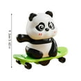 thumbnail image 3 of Wind Up Panda Toys, No Battery Windup Panda Desk Decor Ornament, Cute Clockwork Animal Toys for Birthday, Goody Bag Fillers, Classroom Prizes (3.6"), 3 of 6