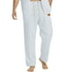 thumbnail image 3 of Ceisia Men's Relaxed Lightweight Casual Gift Loungewear Pants Soft Breathable Leather Label Decor Multi-Color, 3 of 3