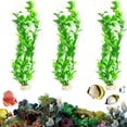 thumbnail image 4 of Artificial Green Seaweed Vivid Water Plants Plastic Fish Tank Plant Decorations for Aquarium, 4 of 5