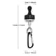 thumbnail image 5 of Sonducket Gancho de pared para acampar, senderismo, viajar, llavero, carpa, dosel, mosquetón, hebilla a presión multifuncional, equipo para exteriores carpas Sonducket OD032090-01B, 5 of 6