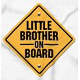 thumbnail image 2 of Little Brother on Board Cute Pregnant Women's Maternity T Shirt Tee Brisco Brands S, 2 of 7