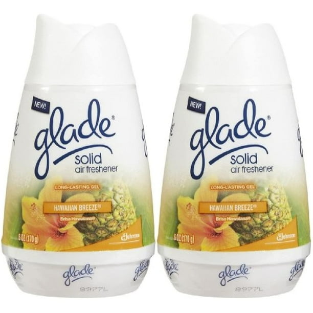 Glade Solid Air Freshener Hawaiian Breeze 6 Oz 2 Pk