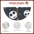 thumbnail image 3 of Goofa The Nightmare Before Christmas Pattern Christmas Tree Skirt with Ties, Christmas Tree Decorations, Farmhouse Christmas Decor Xmas Holiday Decorations-30", 3 of 6