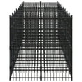 thumbnail image 6 of vidaXL Outdoor Dog Kennel Steel 178.6 ft², 6 of 6