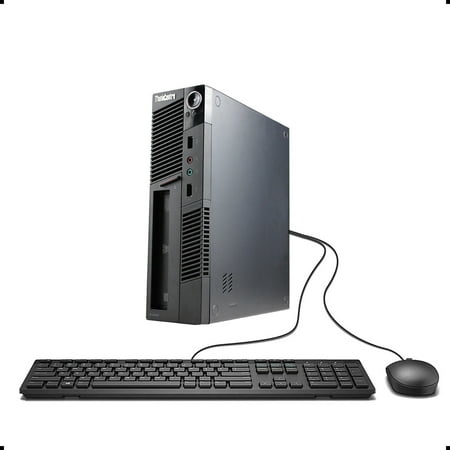 Lenovo ThinkCentre M91P USFF PC  INTEL CORE I5-2400S 2.5GHZ  4G DDR3  1T  VGA  DP  BT  WIFI  Windows 10 Pro 64 Bit-Multi-Language(EN/ES/FR) Used Grade A