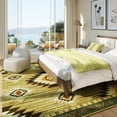 thumbnail image 3 of Area Rug 5x7 Rug Machine Washable Non-Slip Low Pile Print Pattern Western Rug for Living Room Bedroom Entryway-Camel, 3 of 11